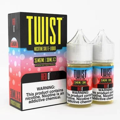 Red No.0 60ml Salt E-Juice | Twist E-Liquids