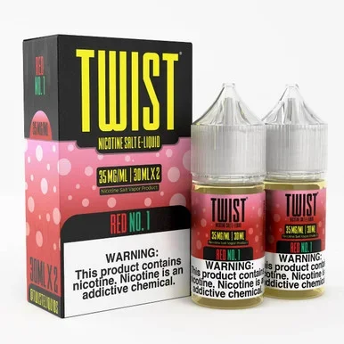 Red No.1 60ml Salt E-Juice | Twist E-Liquids