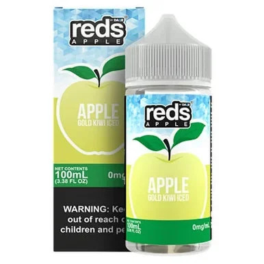 Reds E-Liquid – Apple Golden Kiwi Iced – 100ml