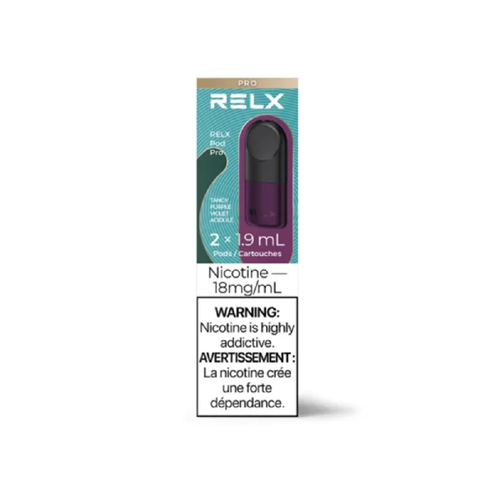 RELX Pro – Tangy Purple (Tangy Grape) Vape Pod