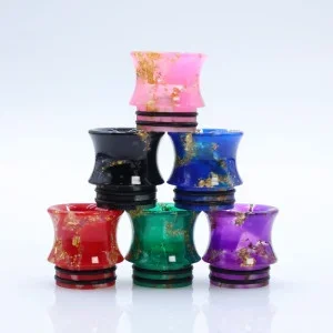 Replacement Colorful Resin 810 Drip Tip Vape Accessory For Voopoo Smok Vape Tank RTA RDA