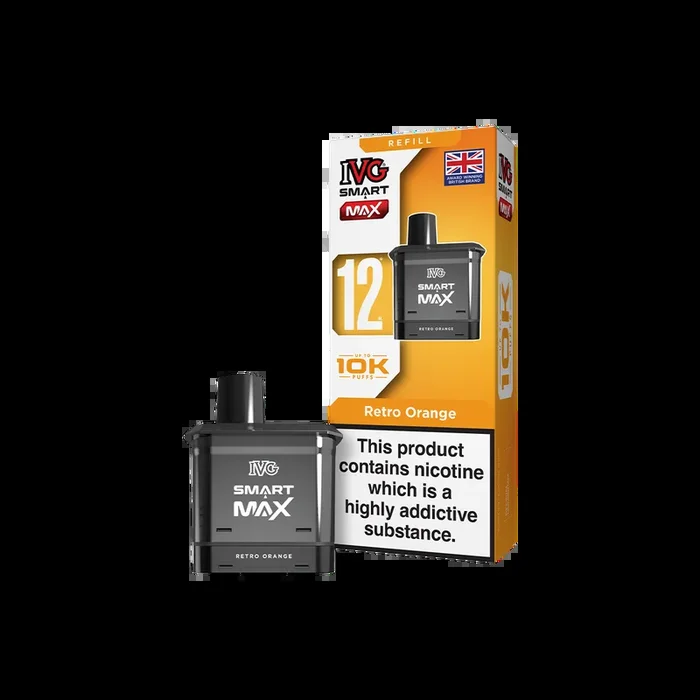 Retro Orange IVG Smart Max Refill Pack