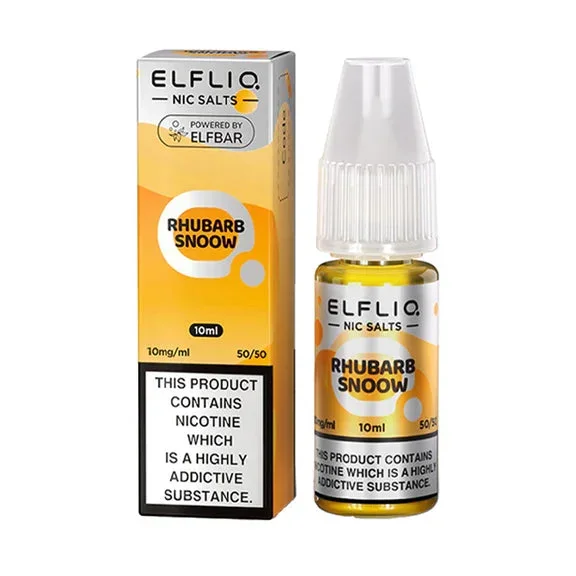 Rhubarb Snoow – Elfliq Nic Salts Elf Bar 10ml