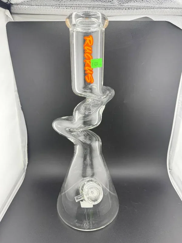 Ruckus Glass 14″ Zinger Beaker 14mm 45°