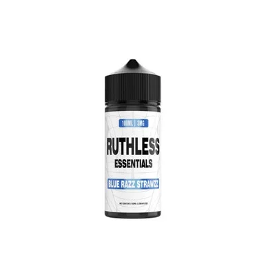 Ruthless Essentials Blue Razz Strawzz 100ml E-Juice