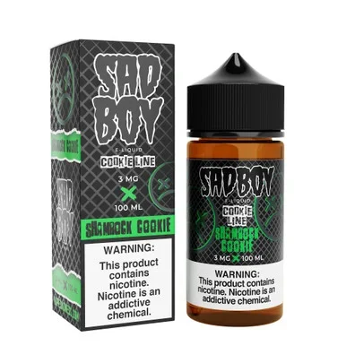 Sad Boy – Shamrock Cookie E-Liquid – 100ml