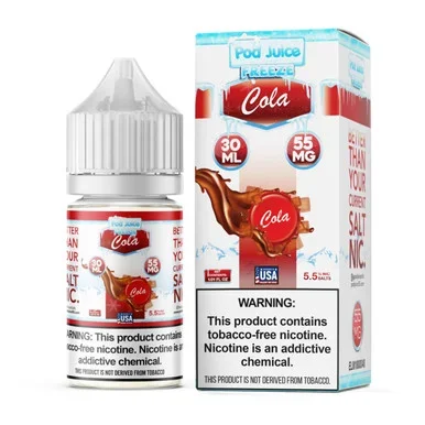 Salt Cola Freeze Tobacco Free Nicotine E-Juice 30ml | Pod Juice