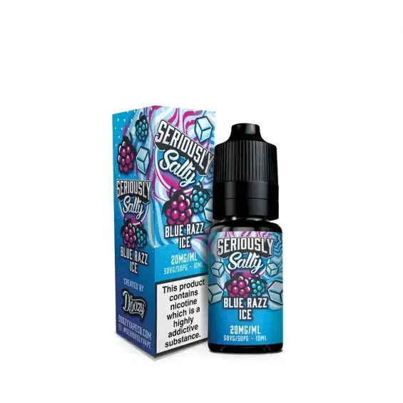 Seriously Salty – Blue Razz Ice