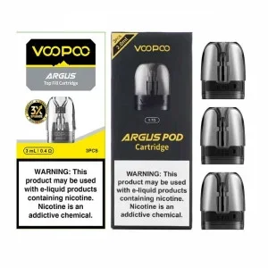 [Ships from Bonded Warehouse]3ML VOOPOO Argus Pod / Argus P1 / Argus Z / Argus G / Argus Pod SE / Argus P1s / Argus P2 / Argus G2 / Argus G2 Mini / Argus A Pod Cartridge