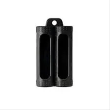 Silicone Battery Case 18650 Dual or Triple – Black