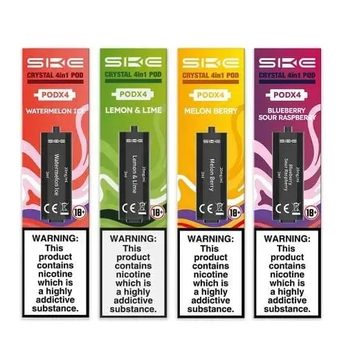 SKE Crystal 4in1 Pre-Filled Vape Pods