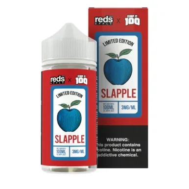 Slapple 100ml Limited Edition E-Juice | Red’s Apple x Keep it 100
