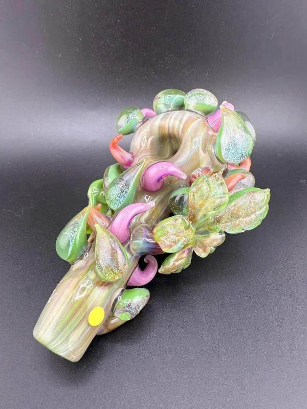 Smilex Glass Decked Out Leaf Pipe