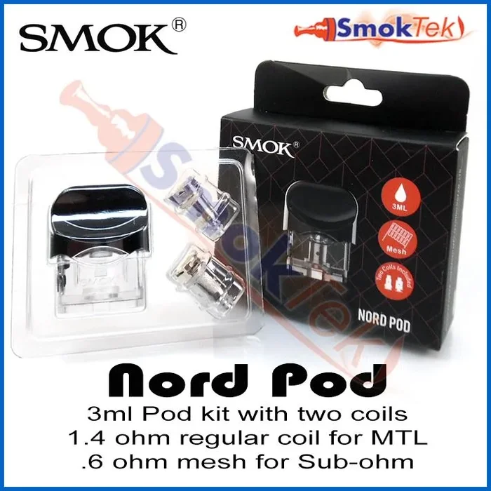 SMOK Nord Replacement POD Cartridge Kit