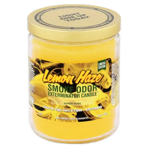 Smoke Odor – 13oz Lemon Haze Candle
