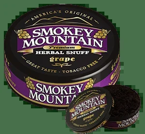 Smokey Mountain Grape Herbal Snuff