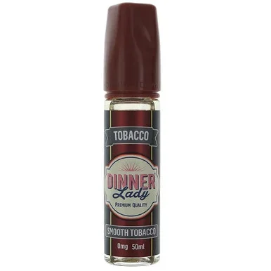 Smooth Tobacco E Liquid 50ml Shortfill by Dinner Lady