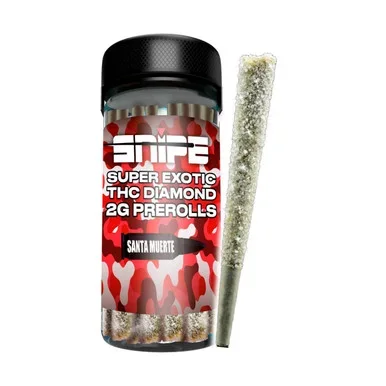 Snipe THCP Diamond Coated Prerolls Jar 2G | Pack of 10