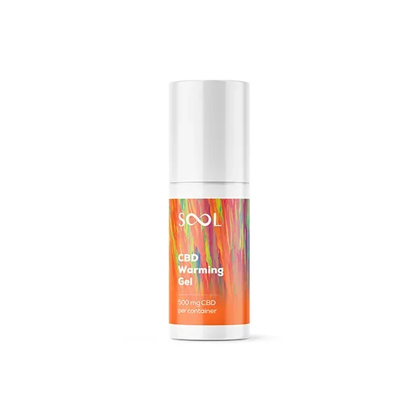SOOL 500mg Full Spectrum CBD Muscle Relief Warming Gel 100ml (BUY 1 GET 1 FREE)