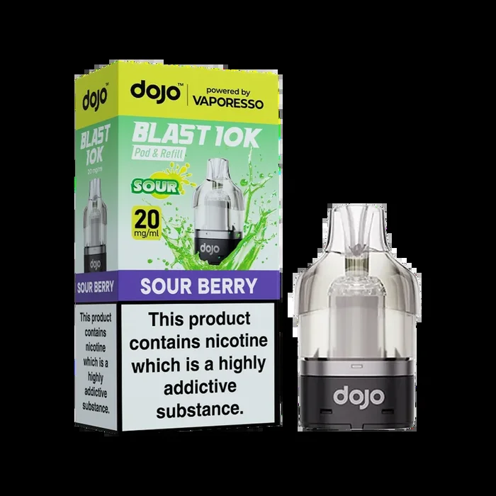 Sour Berry Dojo Blast 10K Refill Pack