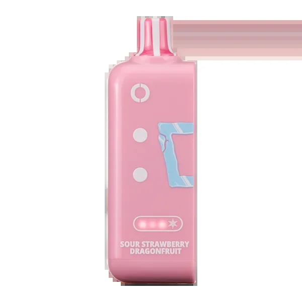 Sour Strawberry Dragonfruit Ice Off Stamp Ice Cube