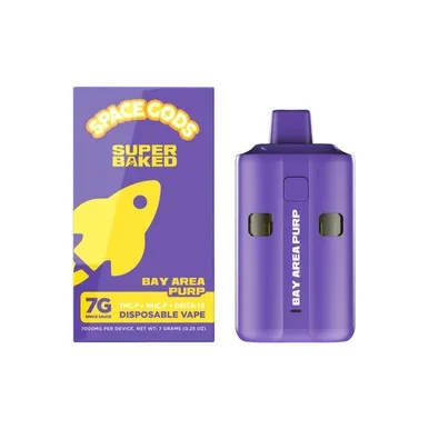 Space Gods Super Baked THC-P HHC-P Delta-10 Disposable – 7G