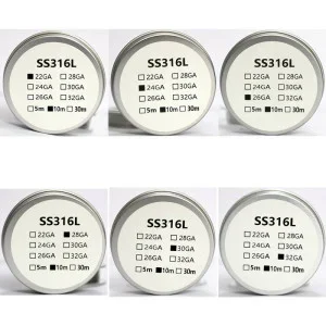 SS316 10m DIY Heating Resistance Coils for Vape Rta RDA RDTA Subohm Tank