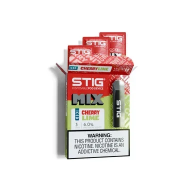 STIG 60MG Disposable Pod Device | Pack of 3