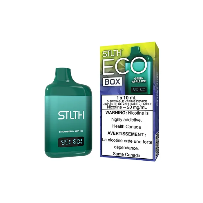 STLTH ECO BOX Disposable – Green Apple Ice