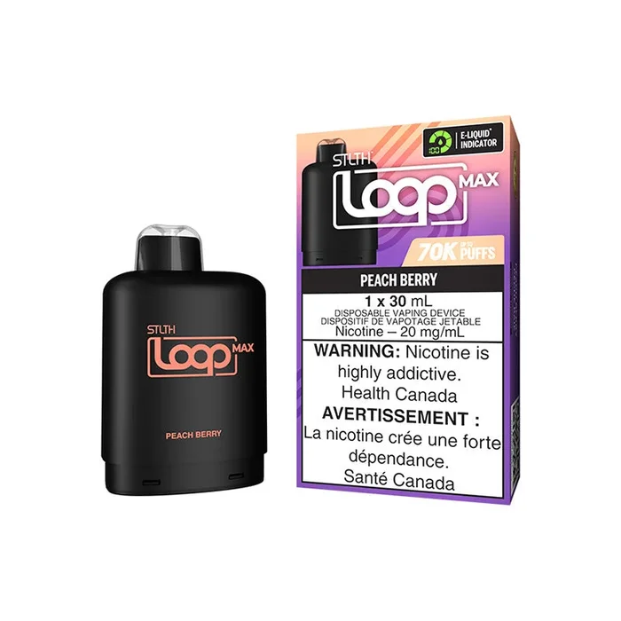 STLTH Loop Max 70K Peach Berry Pod