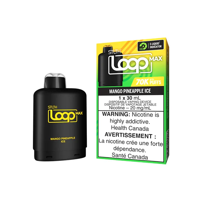 STLTH Loop Max 70k Pod – Mango Pineapple Ice