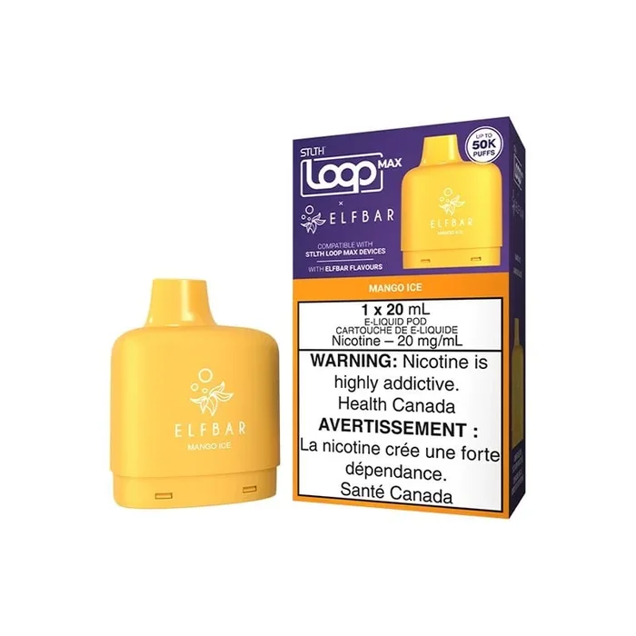 STLTH Loop Max X Elf Bar 50K Pod – Mango Ice