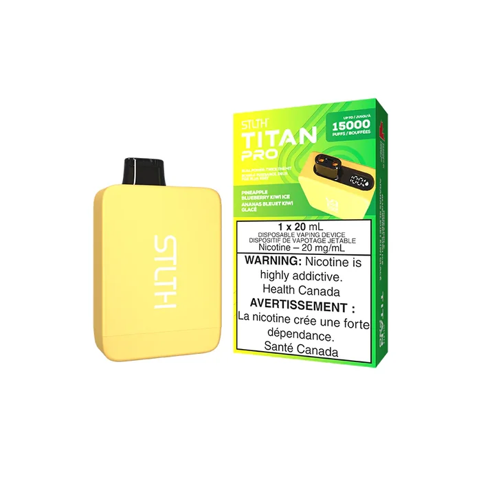 STLTH TITAN PRO 15k – Pineapple Blueberry Kiwi Ice