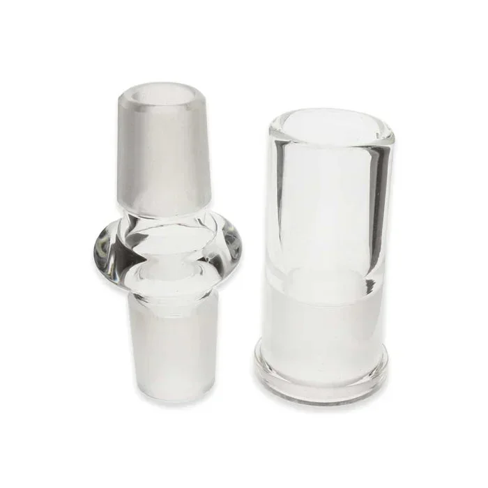 Straight Adapter + Glass Dome Combo – 19mm Male to 19mm Male