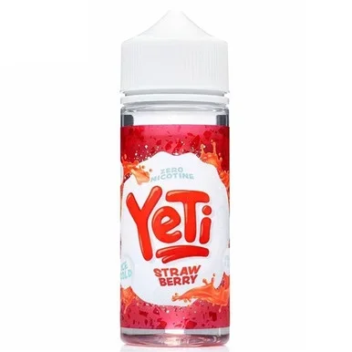 Strawberry Ice Cold E Liquid 100ml by Yeti