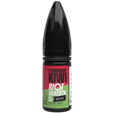 Strawberry Kiwi Bar EDTN Nic Salt E Liquid 10ml by Riot Squad