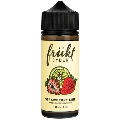 Strawberry Lime E Liquid 100ml by Frukt Cyder