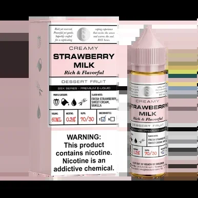 Strawberry Milk 60ml E-Juice | BSX