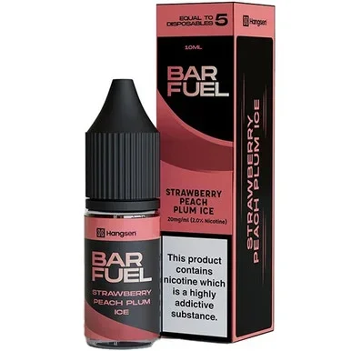 Strawberry Peach Plum Ice Bar Fuel Nic Salt E Liquid 10ml by Hangsen