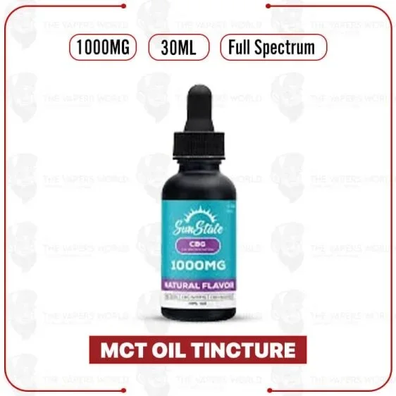 Sun State Hemp CBG/CBD Full Spectrum MCT Oil Tincture 30ml 1000mg