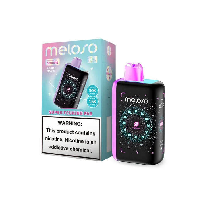 Super Fcuking Fab Geek Bar Meloso Bar 30K Puffs Disposable Vape