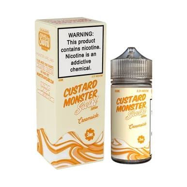 Swirl Edition Creamsicle 100ml E-Juice | Custard Monster