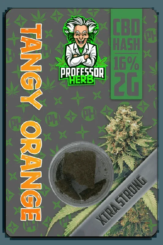 Tangy Orange CBD Hash 2g (16%)