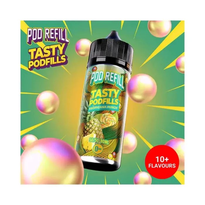 Tasty podfills tropicana punch 80ml e-liquid