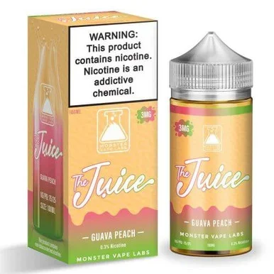 The Juice Guava Peach E-Liquid 100ml