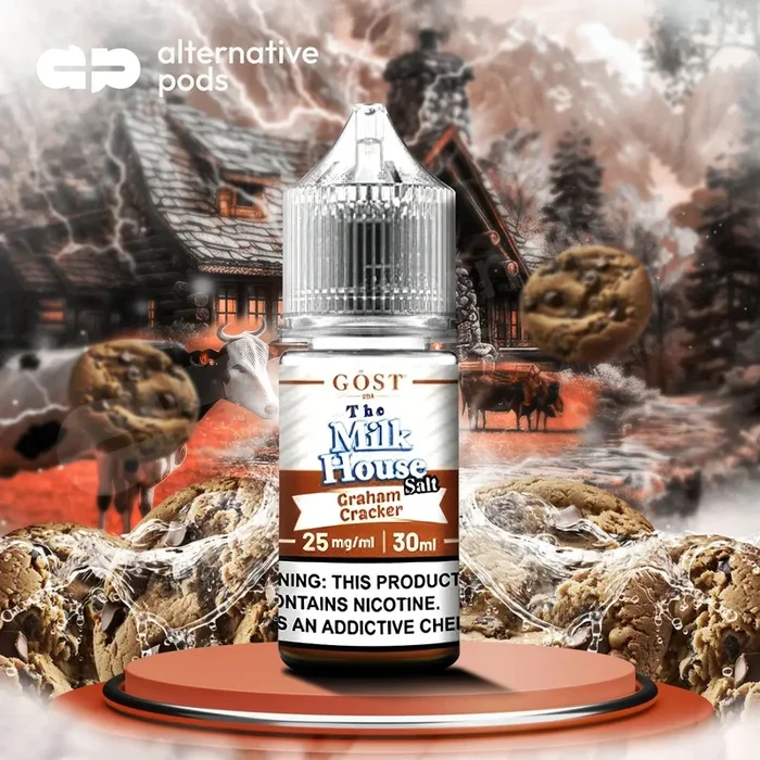 The Milk House Salt By Gost Vapor Nicotine Salt E-Liquid 30ML