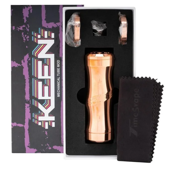 Timesvape Keen Mechanical Tube Mod – Copper Brush
