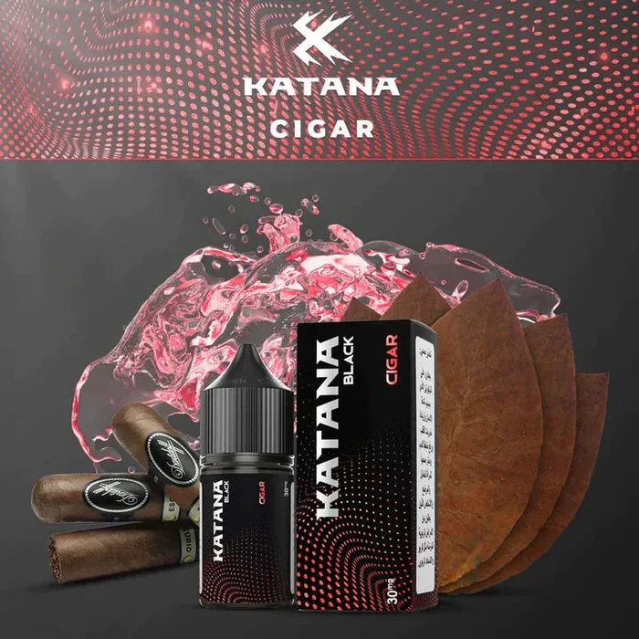 Tokyo Katana Black Series Cigar Saltnic 30ml