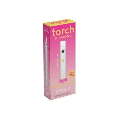 Torch Diamond Haymaker Blend THC-H THC-JD Live Resin Delta 11 2.2G Disposable Device