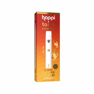 Torch Diamond x Happi Live Resin THC-O 2.2G Disposable